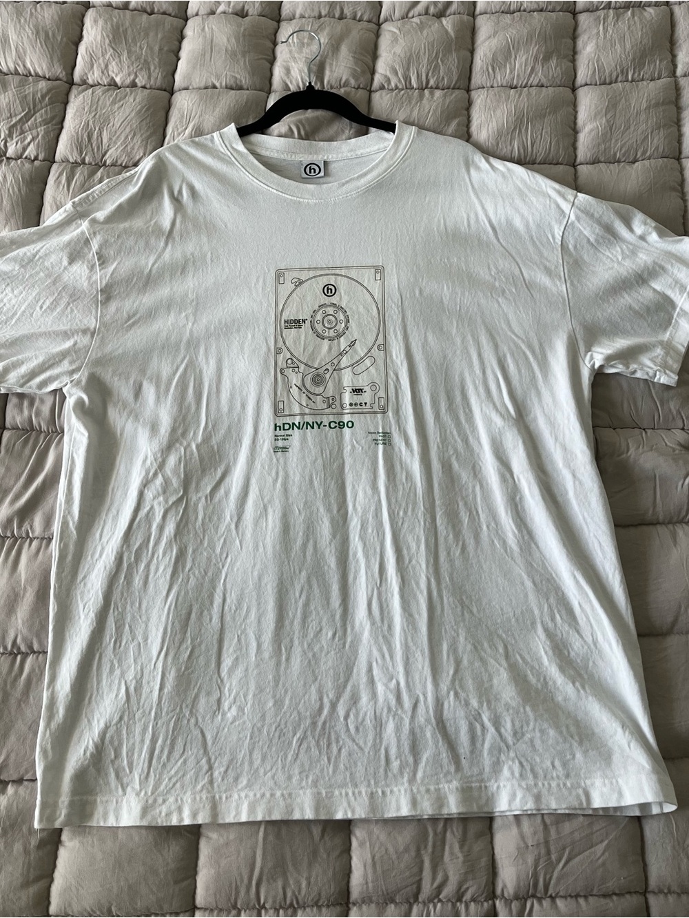 Hidden NY White T-Shirt